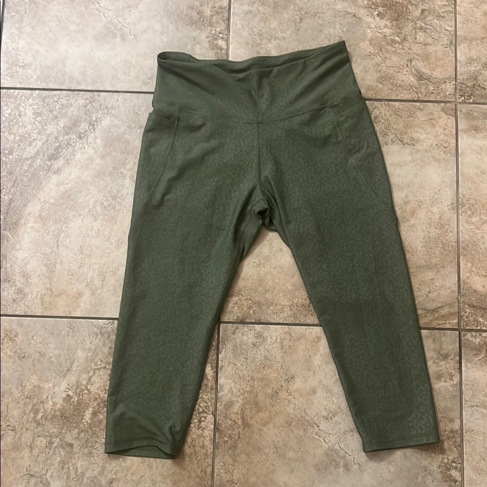 Kids Green Leggings